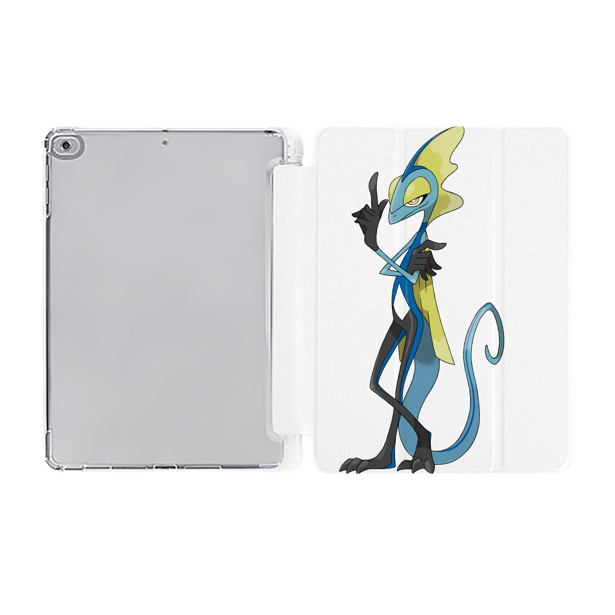 （画像用） ポケットモンスター Pokémon IPad ケース ペン収納付き 三つ折りスタンド PUレザー×シリコン 対応機種9.5/10.5/10.9インチ